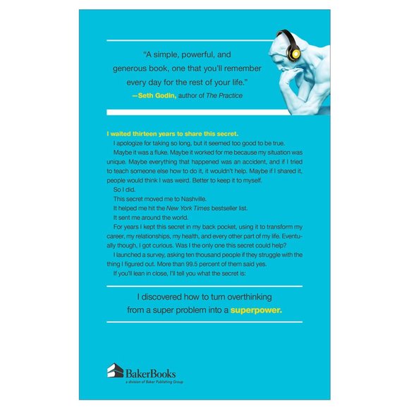 Soundtracks : The Surprising Solution to Overthinking by Jon Acuff (2021) - Picture 2 of 6